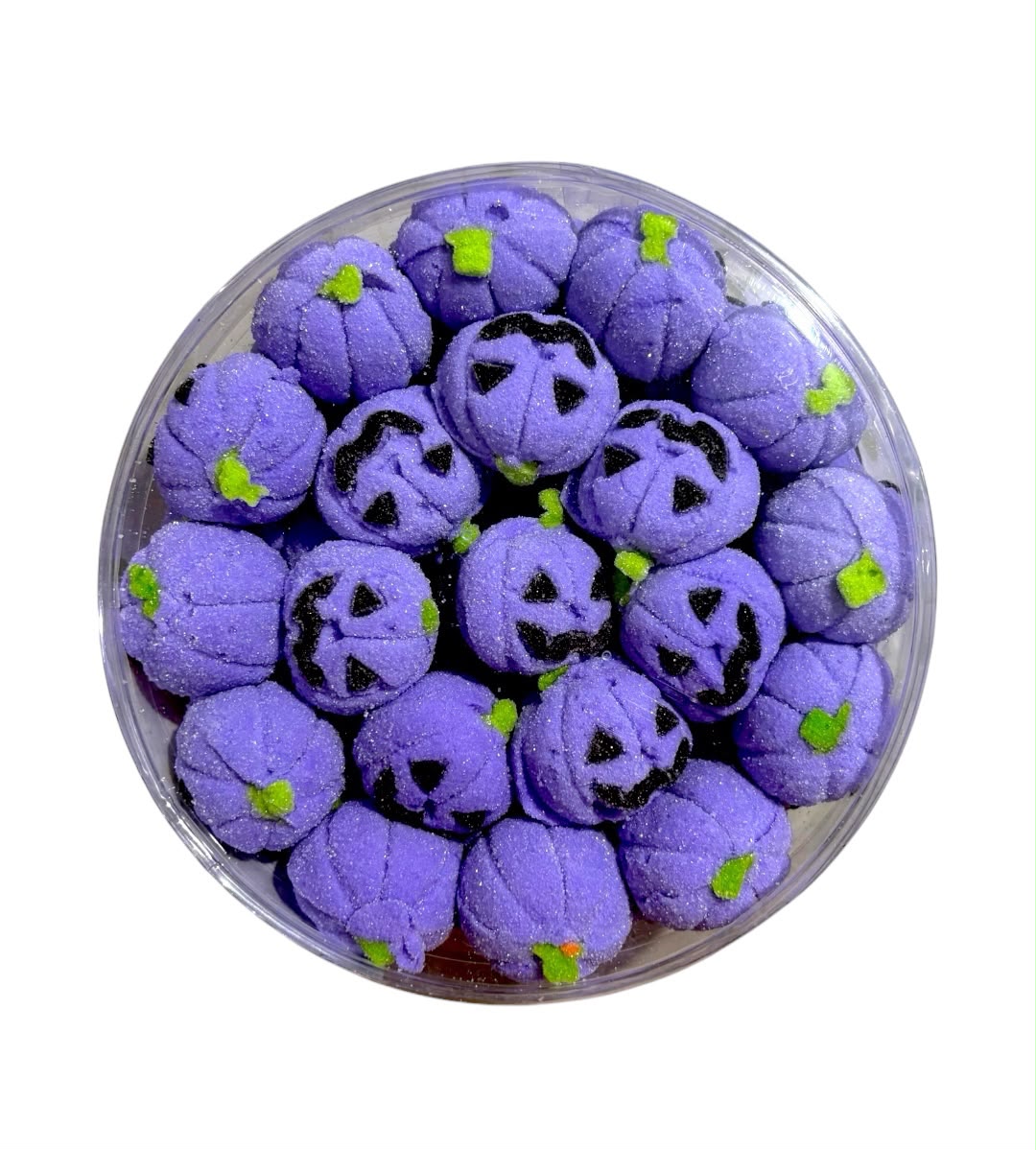 Calabazas moradas Halloween de bombón artesanal AYGUMMY